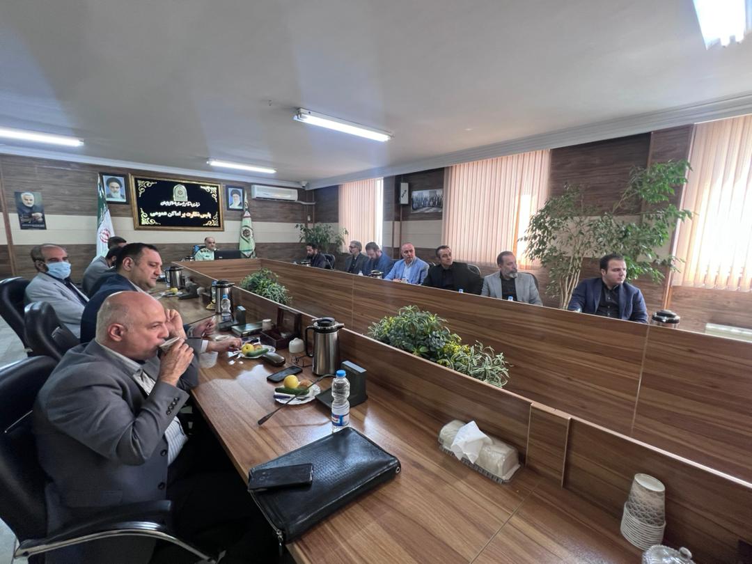 برگزاری جلسه با رئیس پلیس اماکن عمومی